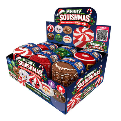 Mini Christmas Dumpling Squishies