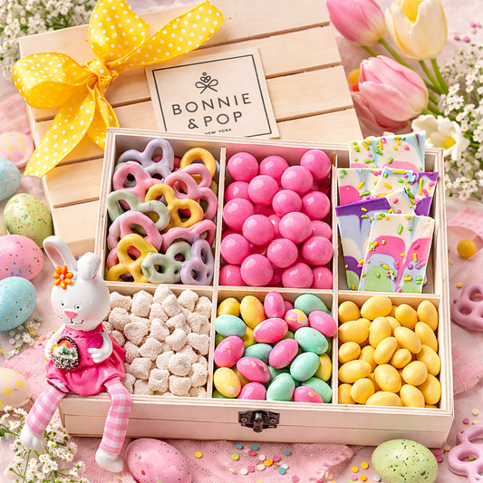 A Easter Gift Basket - Candy and Chocolate Assortment