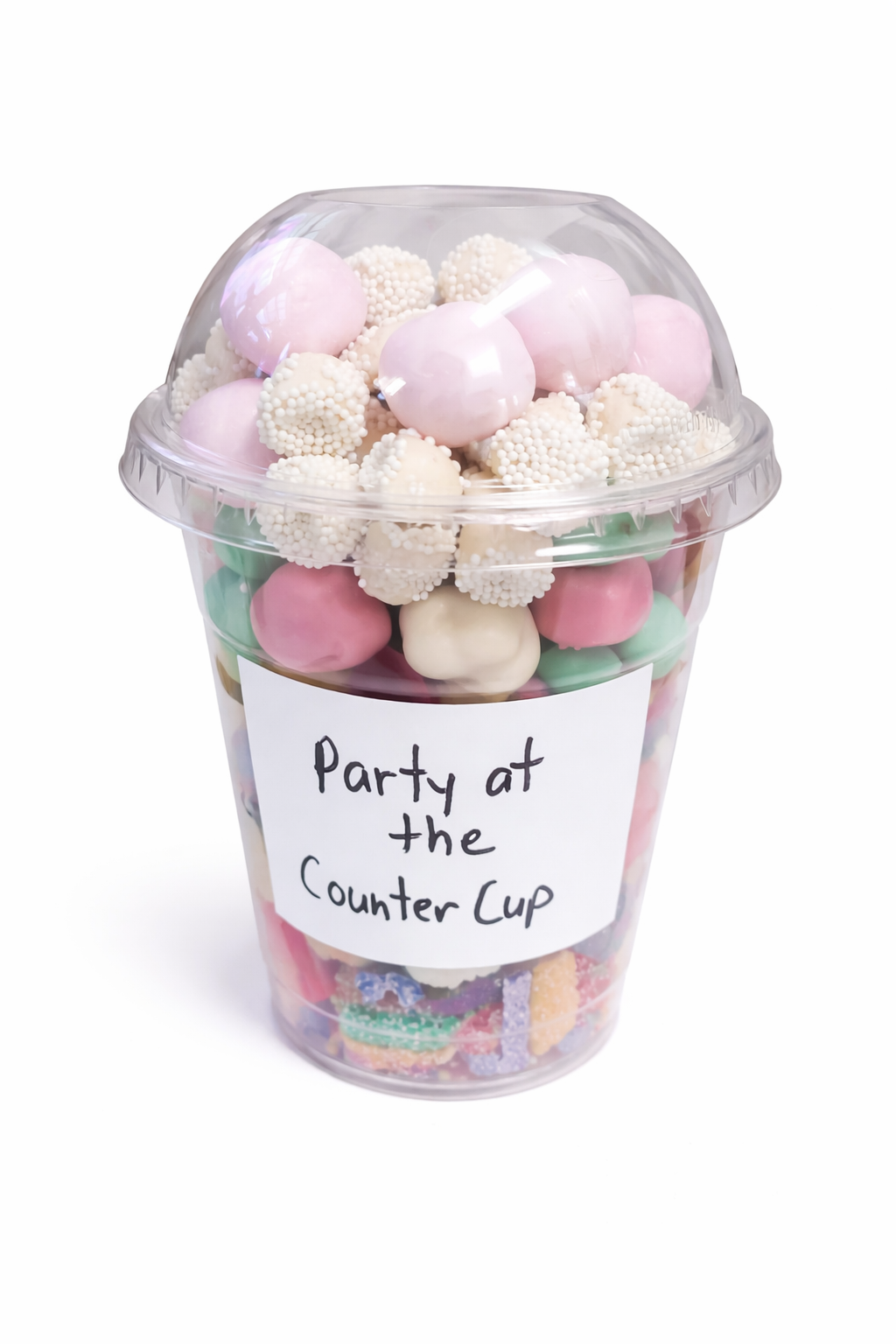 Soda Fountain Treats (Candy Mixes  in Milkshake cups)