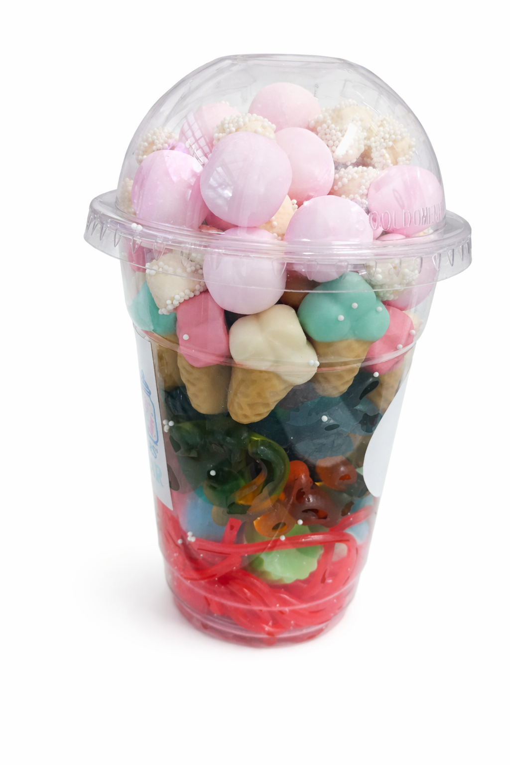 Soda Fountain Treats (Candy Mixes  in Milkshake cups)