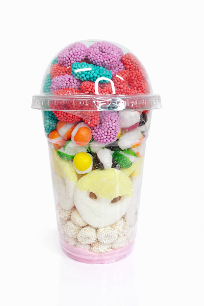 Soda Fountain Treats (Candy Mixes  in Milkshake cups)