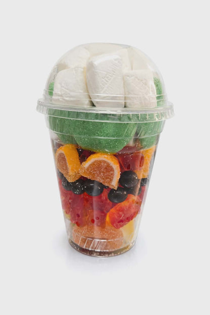 Soda Fountain Treats (Candy Mixes  in Milkshake cups)