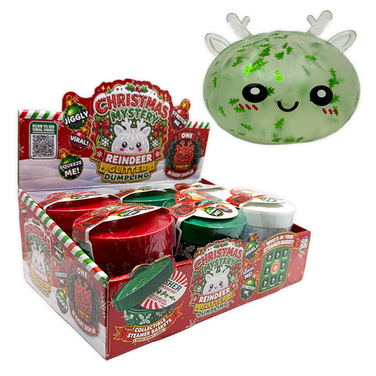 Christmas Reindeer Dumpling Squishies