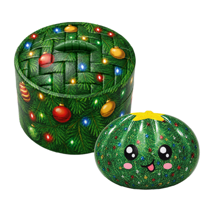 Mini Christmas Dumpling Squishies