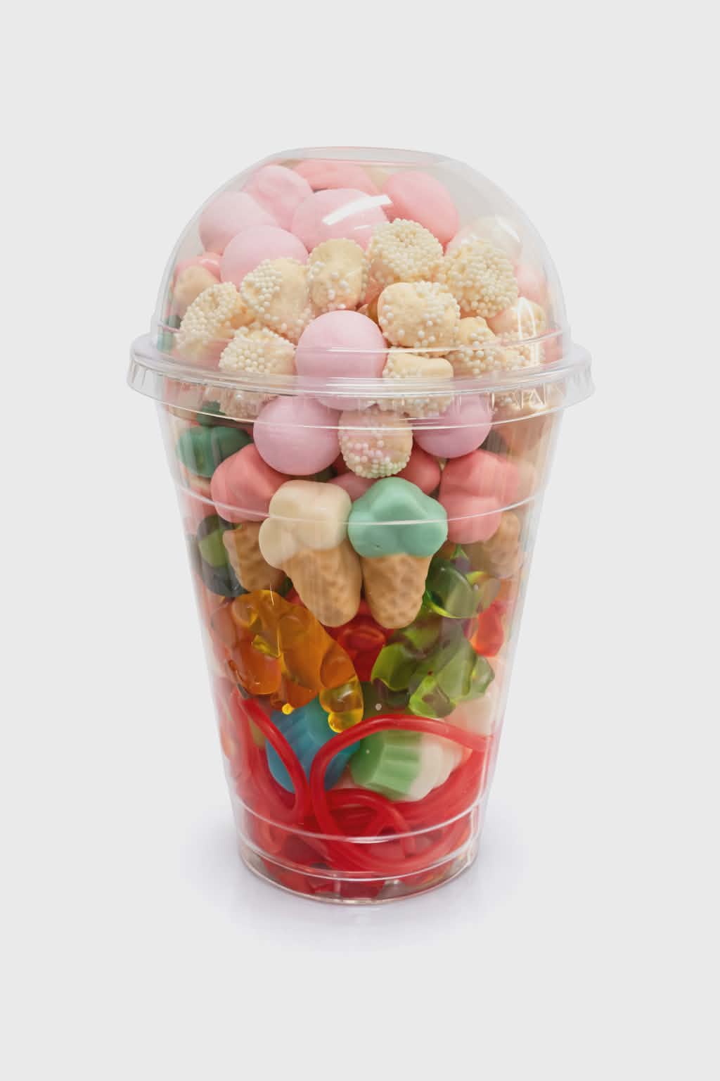 Soda Fountain Treats (Candy Mixes  in Milkshake cups)