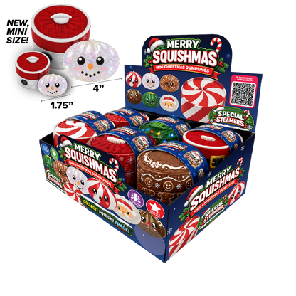 Mini Christmas Dumpling Squishies